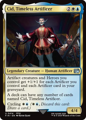 0414 Cid, Timeless Artificer (0414) U FINAL FANTASY