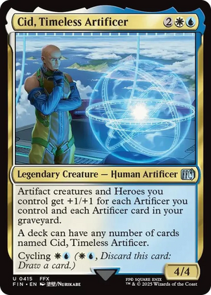 0415 Cid, Timeless Artificer (0415) U FINAL FANTASY