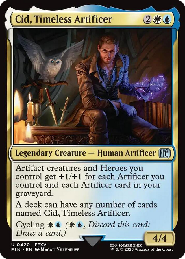0420 Cid, Timeless Artificer (0420) U FINAL FANTASY