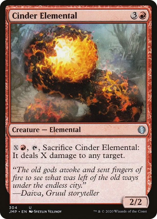 0304 Cinder Elemental U Jumpstart