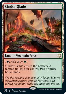 0229 Cinder Glade R Commander: Adventures in the Forgotten Realms