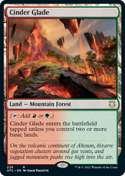 0229 Cinder Glade R Commander: Adventures in the Forgotten Realms