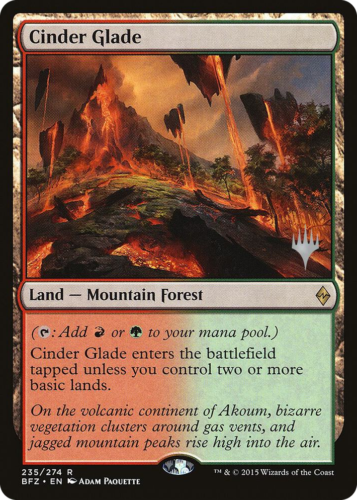 0235 Cinder Glade R Promo Pack: Kaldheim