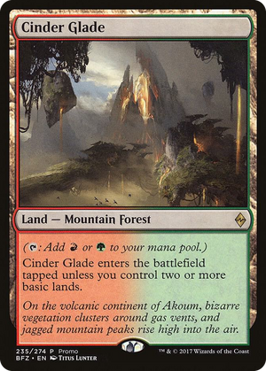 0235 Cinder Glade P Standard Showdown Promos