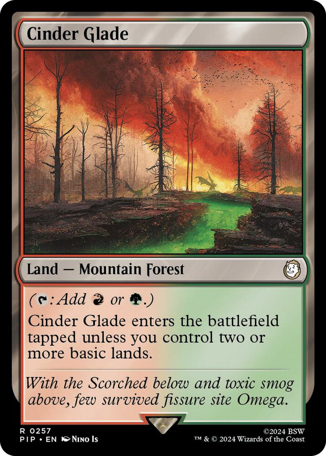 0257 Cinder Glade R Universes Beyond: Fallout
