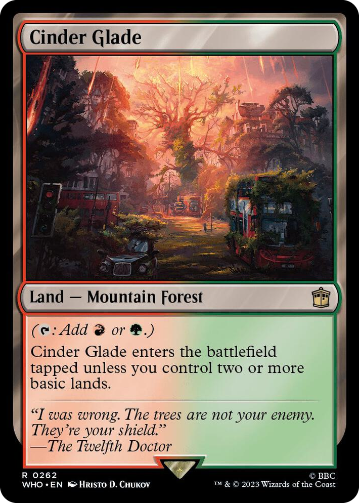 0262 Cinder Glade R Universes Beyond: Doctor Who