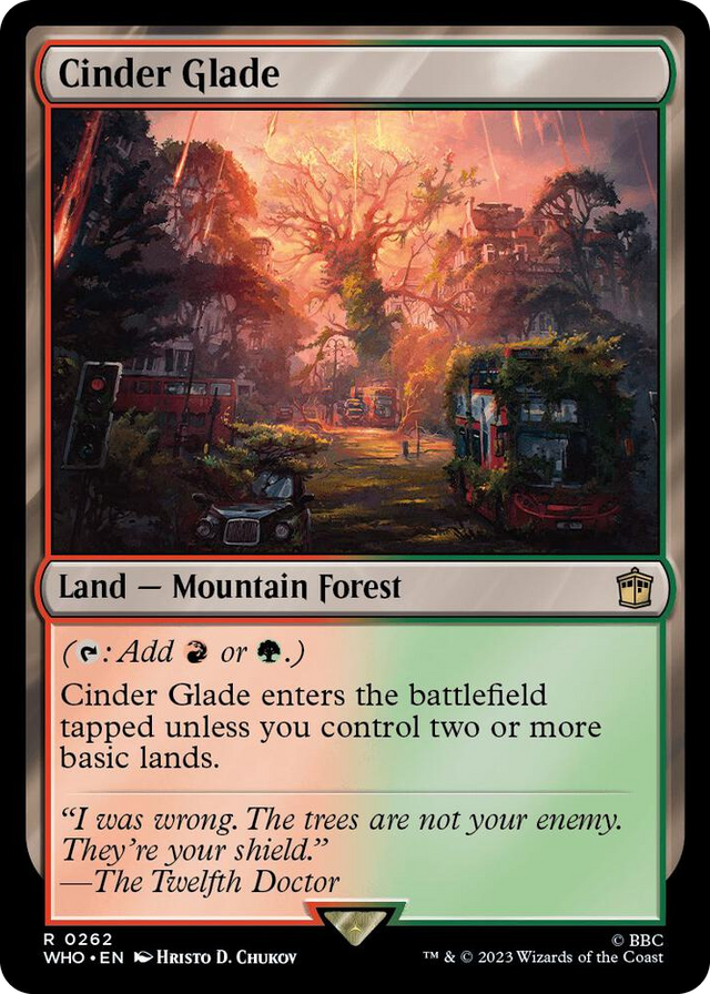 0262 Cinder Glade R Universes Beyond: Doctor Who