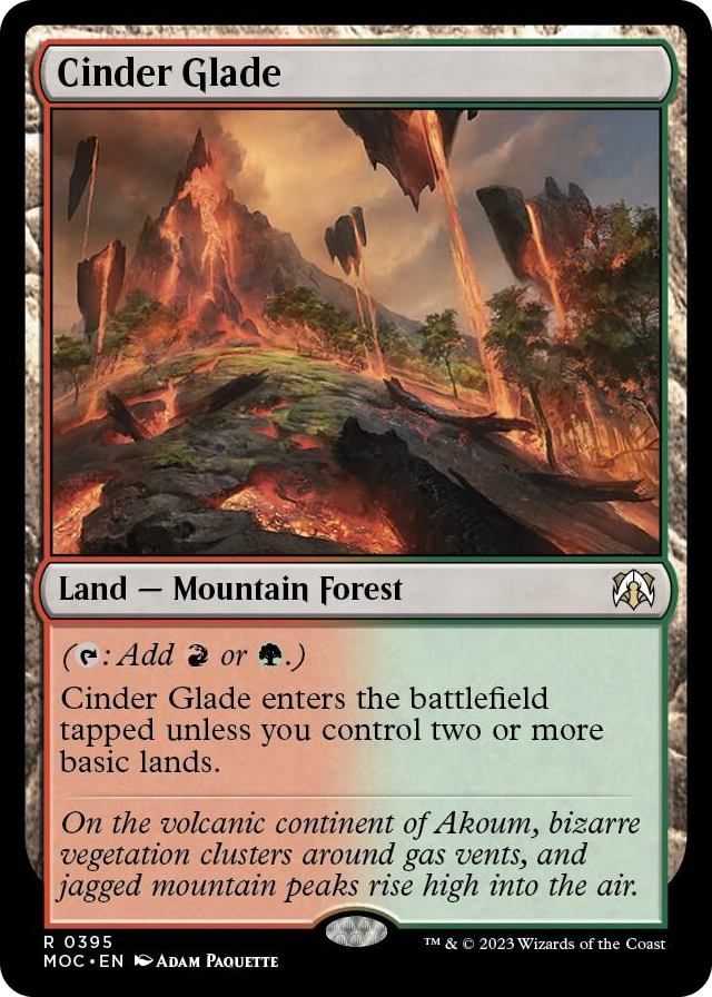 0395 Cinder Glade R Commander: March of the Machine