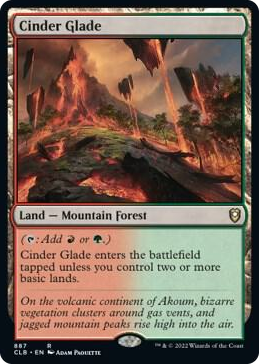 0887 Cinder Glade R Commander Legends: Battle for Baldur's Gate