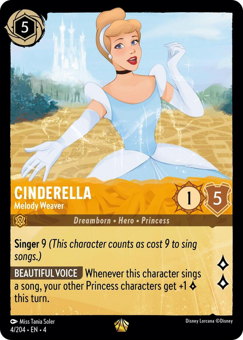 0004 Cinderella - Melody Weaver Legendary Ursula's Return