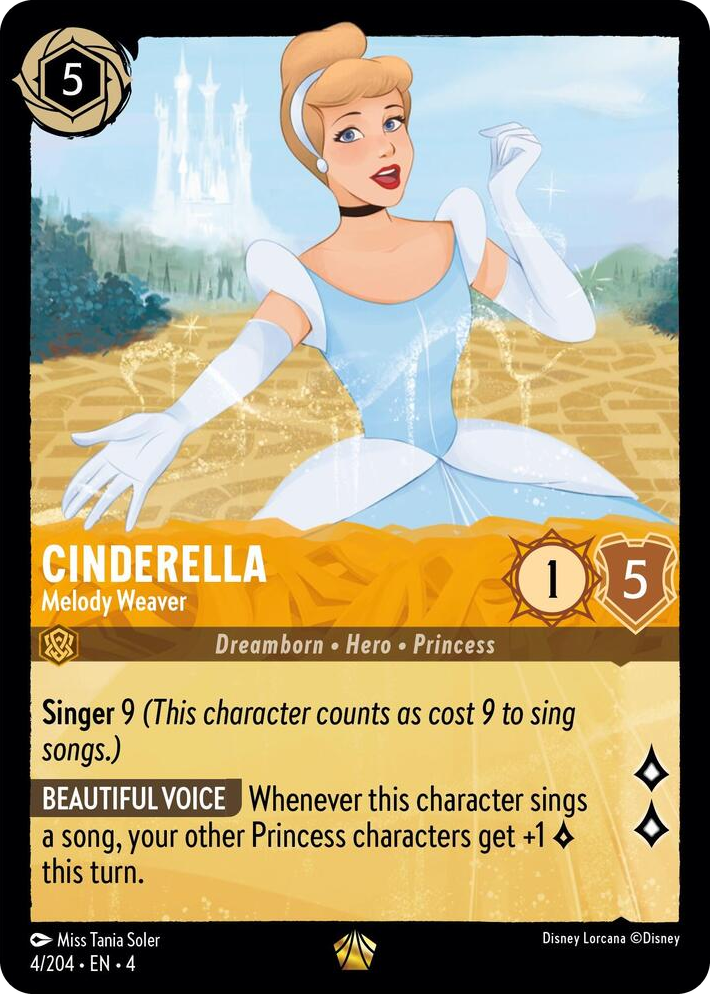 0004 Cinderella - Melody Weaver Legendary Ursula's Return