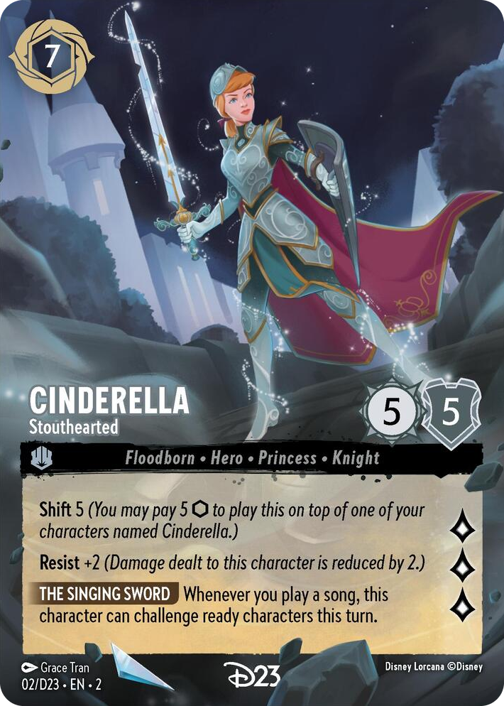 0002 Cinderella - Stouthearted Promo D23 Promos