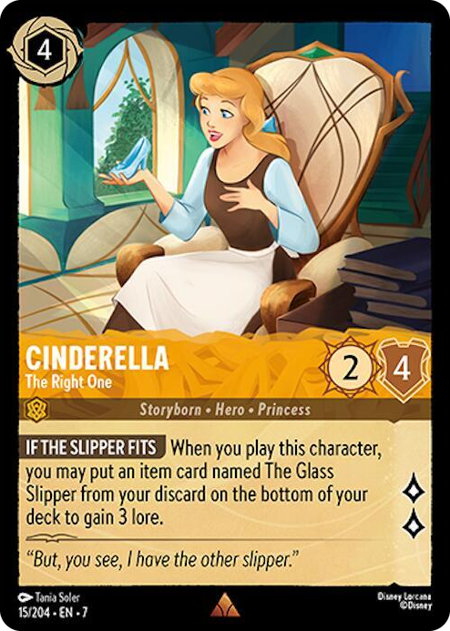 0015 Cinderella - The Right One Rare Archazia's Island