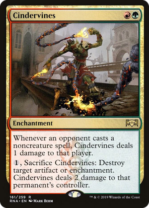 0161 Cindervines R Ravnica Allegiance