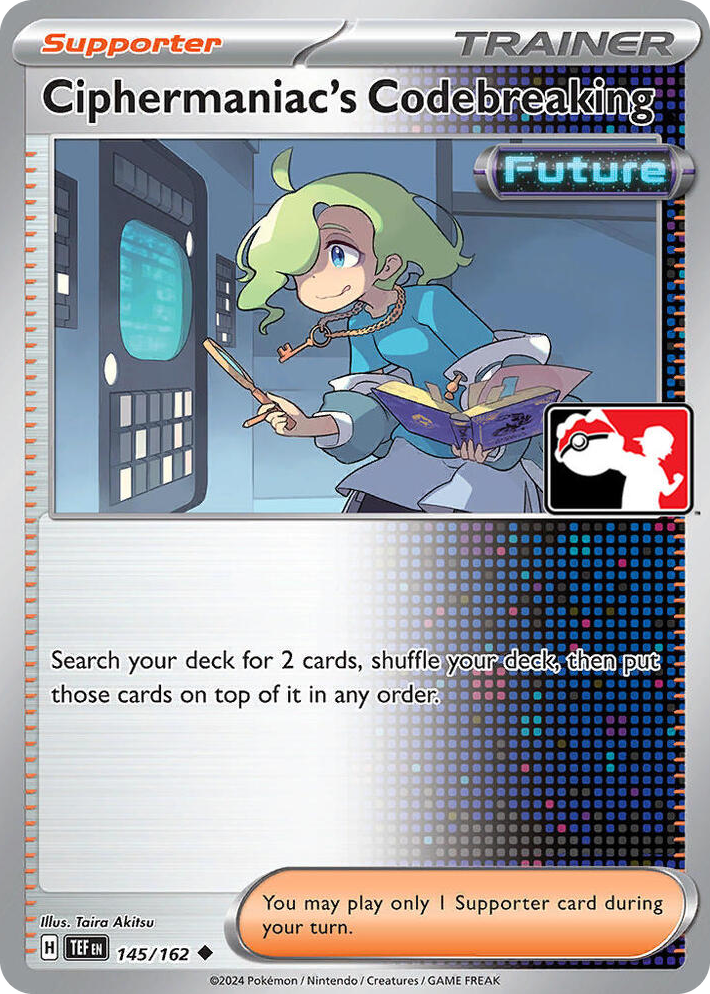 0145 Ciphermaniac's Codebreaking Uncommon Prize Pack Series Cards