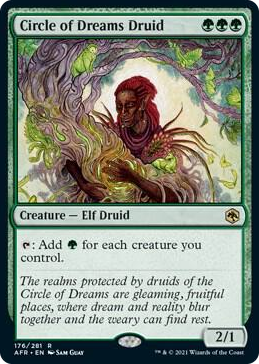 0176 Circle of Dreams Druid R Adventures in the Forgotten Realms