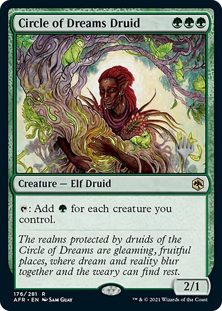 0176 Circle of Dreams Druid R Promo Pack: Adventures in the Forgotten Realms