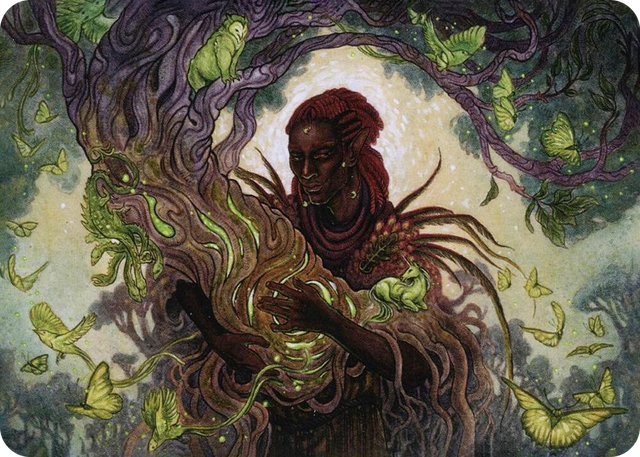 0066 Circle of Dreams Druid Art Card S Art Series: Adventures in the Forgotten Realms