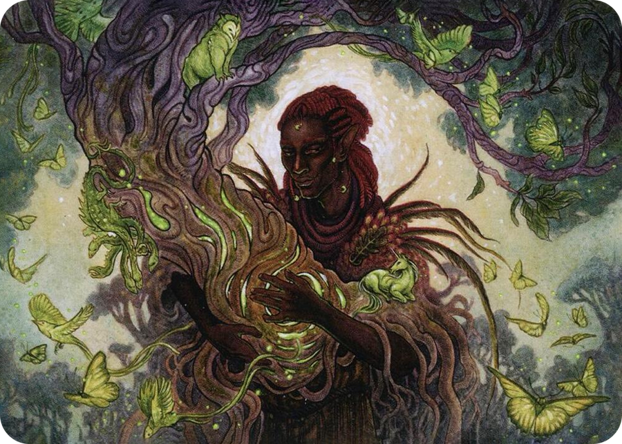 0066 Circle of Dreams Druid Art Card S Art Series: Adventures in the Forgotten Realms