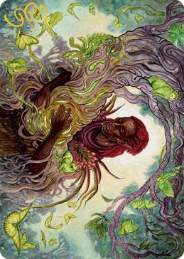 0066 Circle of Dreams Druid Art Card (Gold-Stamped Signature) S Art Series: Adventures in the Forgotten Realms