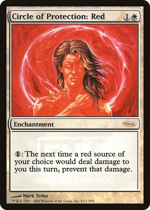 0008 Circle of Protection: Red P FNM Promos
