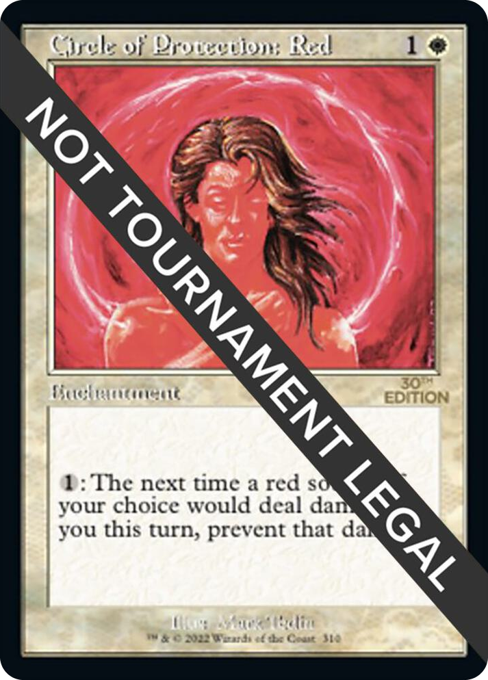 0310 Circle of Protection: Red (Retro Frame) C 30th Anniversary Edition