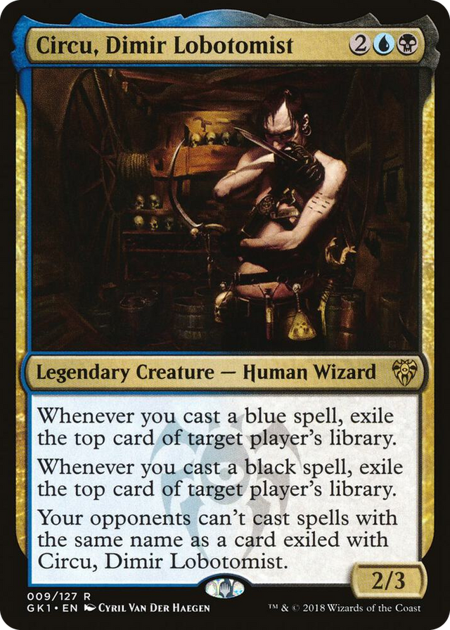 0009 Circu, Dimir Lobotomist R Guilds of Ravnica: Guild Kits