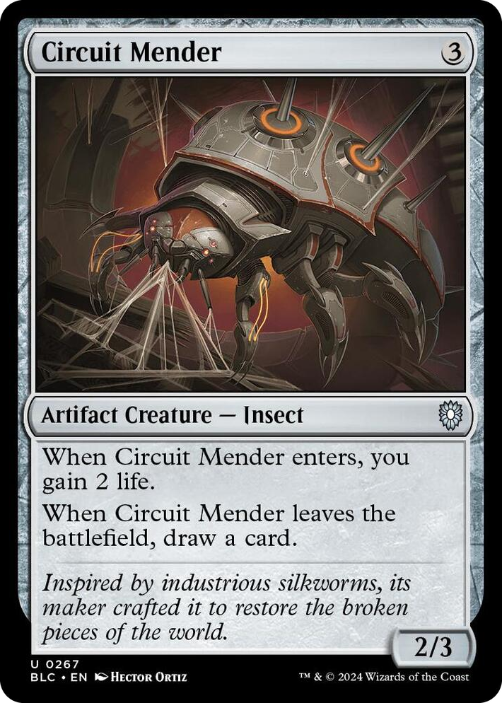 0267 Circuit Mender U Commander: Bloomburrow