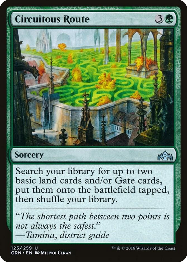 0125 Circuitous Route U Guilds of Ravnica