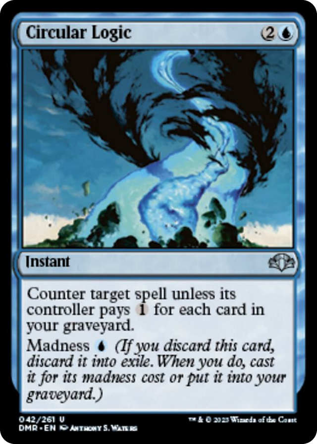 0042 Circular Logic U Dominaria Remastered