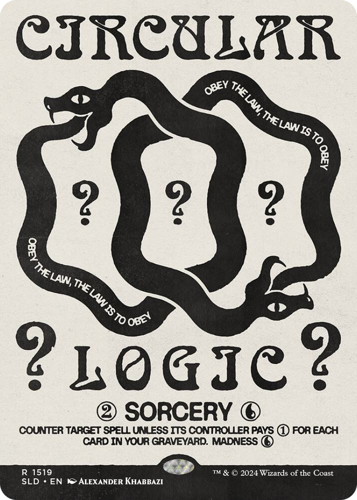 1519 Circular Logic R Secret Lair Drop Series
