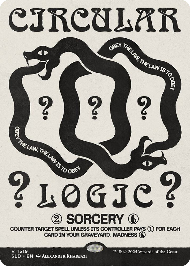 1519 Circular Logic R Secret Lair Drop Series