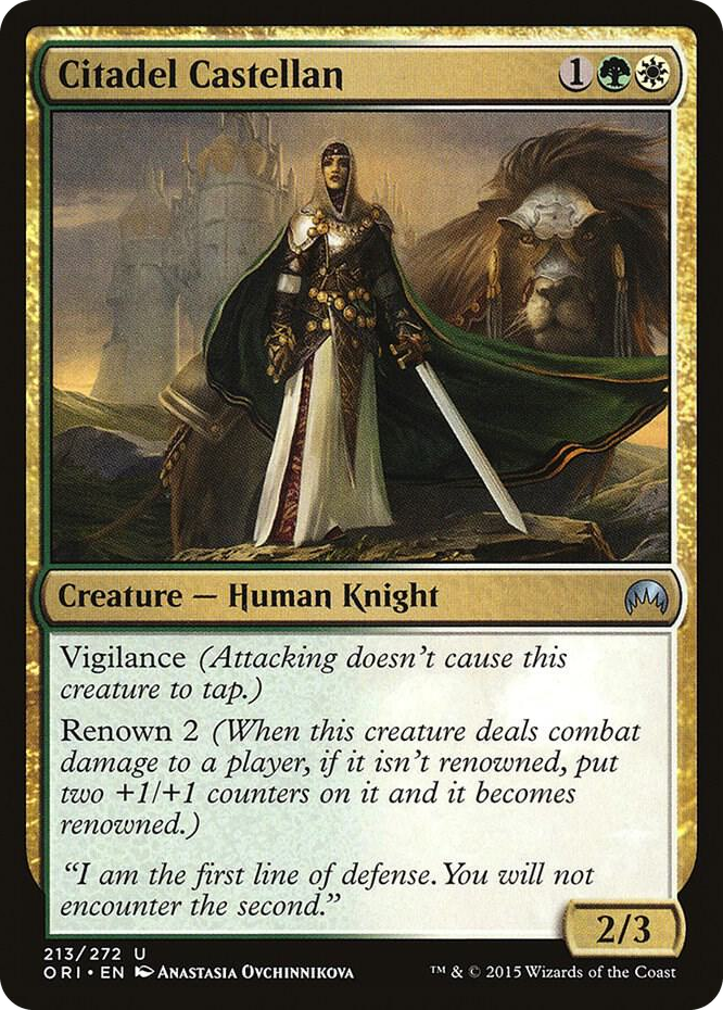 0213 Citadel Castellan U Magic Origins
