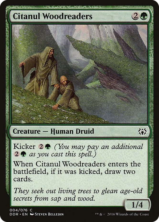 Citanul Woodreaders #4 C - Duel Decks: Nissa vs. Ob Nixilis Pokemon card
