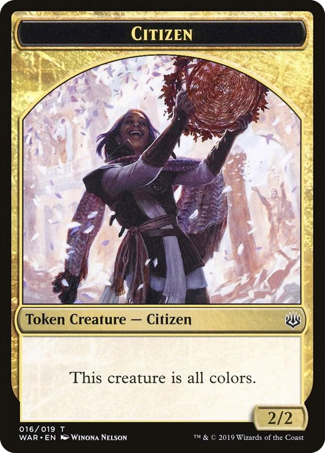 0016 Citizen Token T War of the Spark