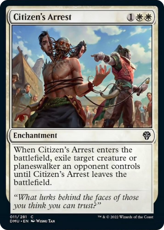 0011 Citizen's Arrest C Dominaria United