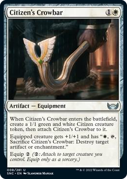 0008 Citizen's Crowbar U Streets of New Capenna
