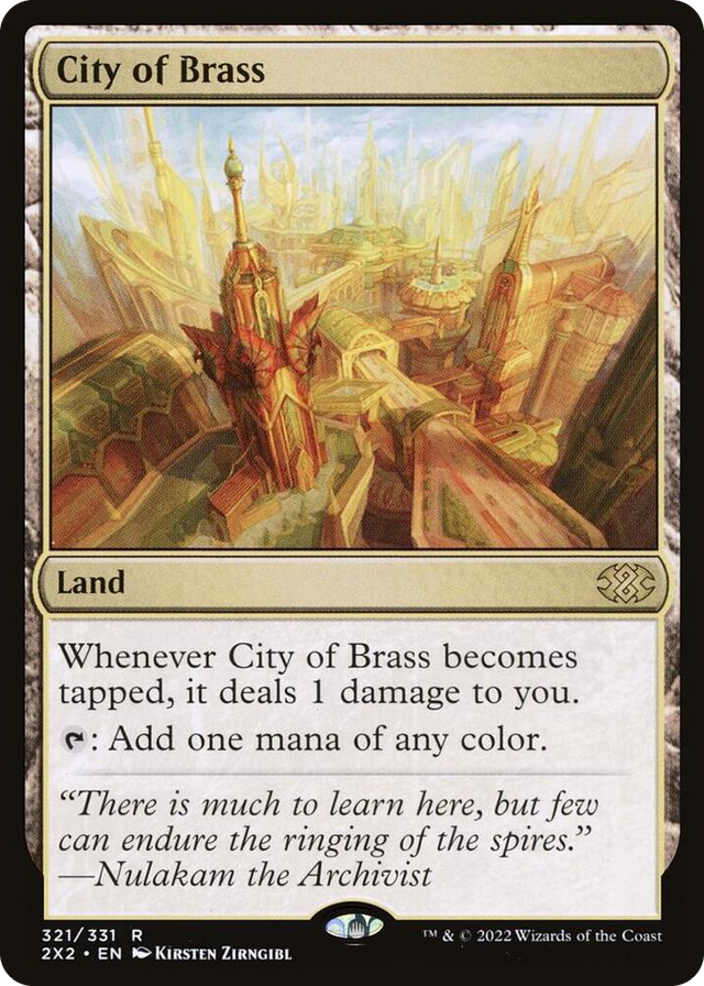 0321 City of Brass R Double Masters 2022