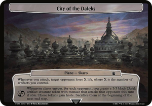 0575 City of the Daleks T Planechase: Universes Beyond: Doctor Who
