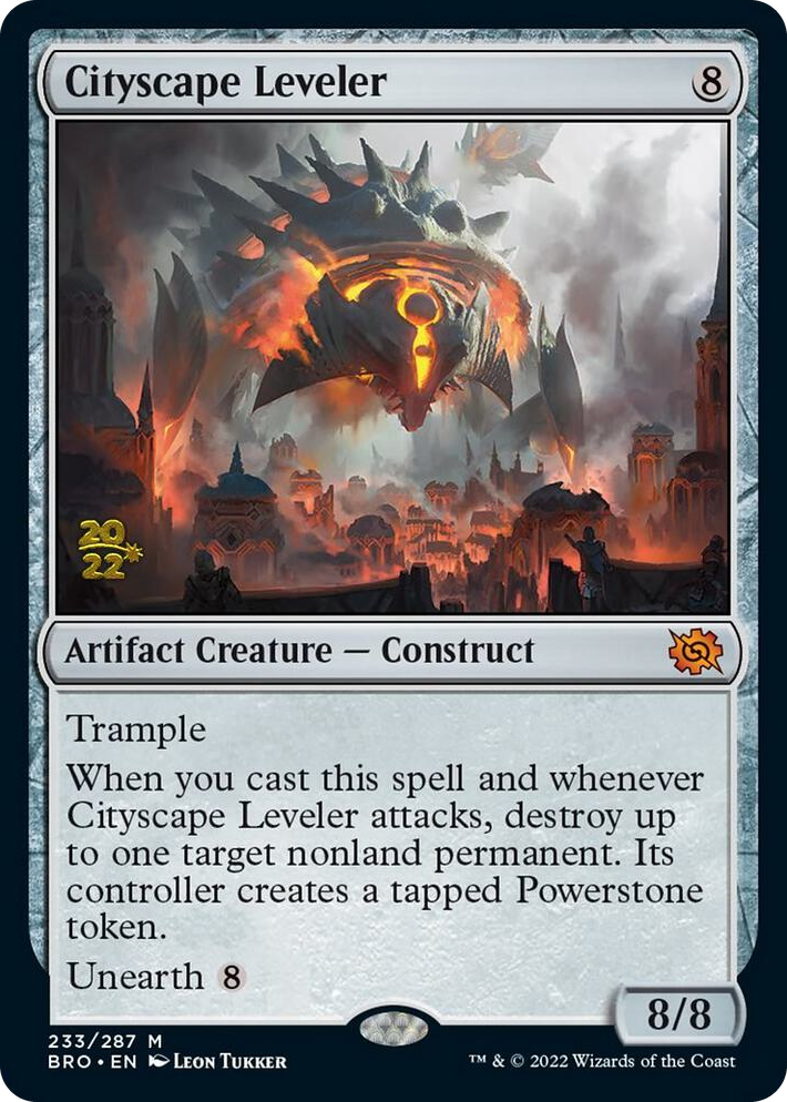 0233 Cityscape Leveler M Prerelease Cards