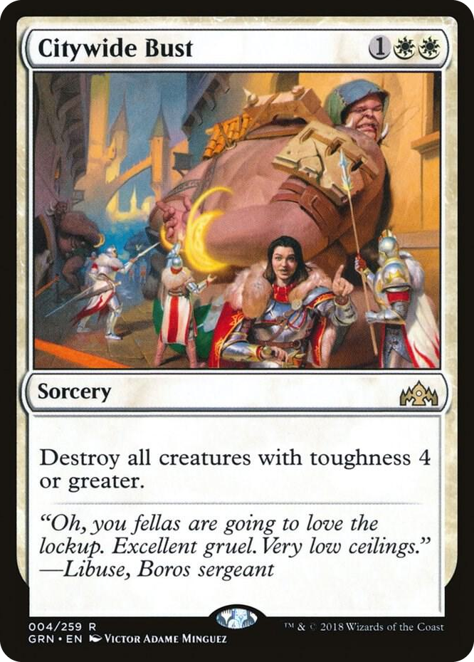 0004 Citywide Bust R Guilds of Ravnica
