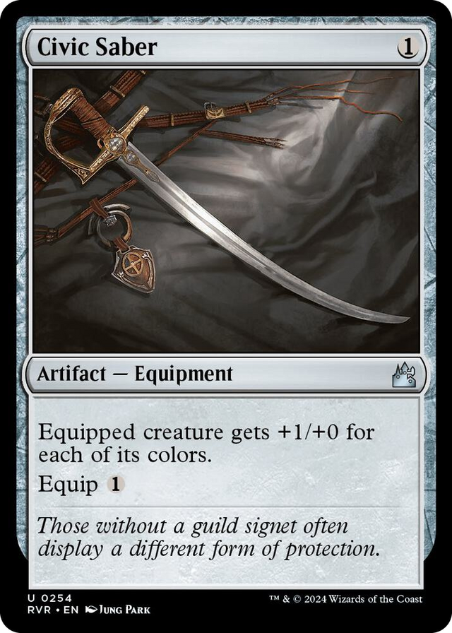 0254 Civic Saber U Ravnica Remastered