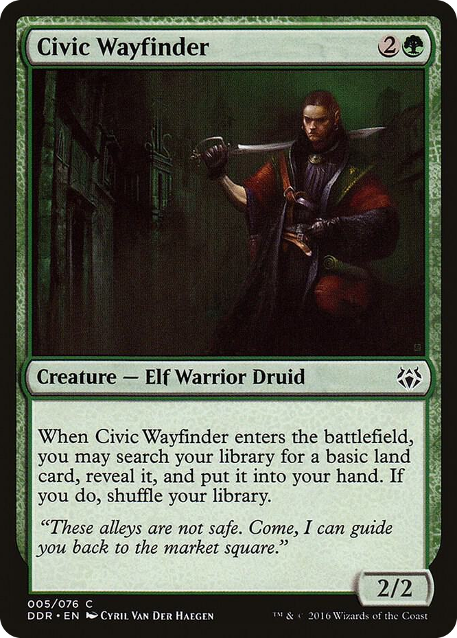 Civic Wayfinder #5 C - Duel Decks: Nissa vs. Ob Nixilis Pokemon card