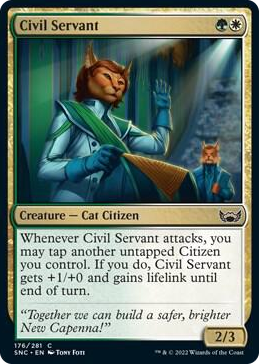 0176 Civil Servant C Streets of New Capenna
