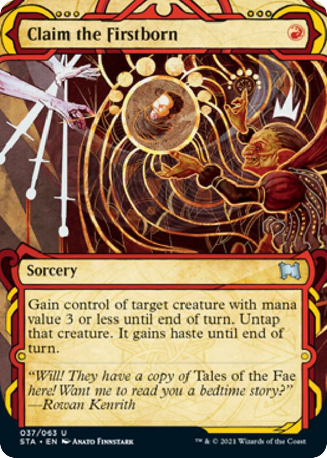 0037 Claim the Firstborn U Strixhaven: Mystical Archive