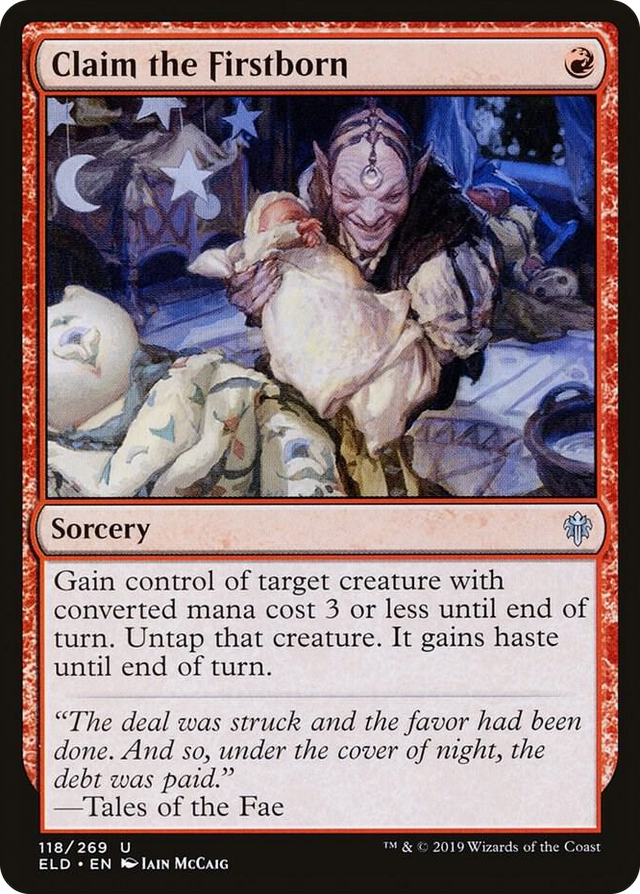 0118 Claim the Firstborn U Throne of Eldraine