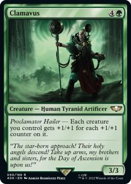 0090 Clamavus (Surge Foil) R Universes Beyond: Warhammer 40,000