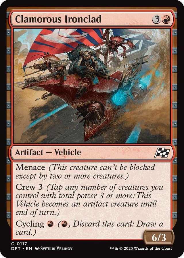 0117 Clamorous Ironclad C Aetherdrift
