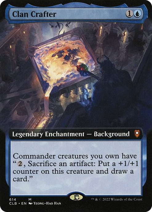 0614 Clan Crafter (Extended Art) M Commander Legends: Battle for Baldur's Gate
