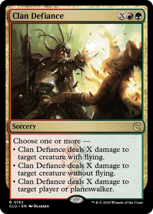 0182 Clan Defiance R Ravnica: Clue Edition